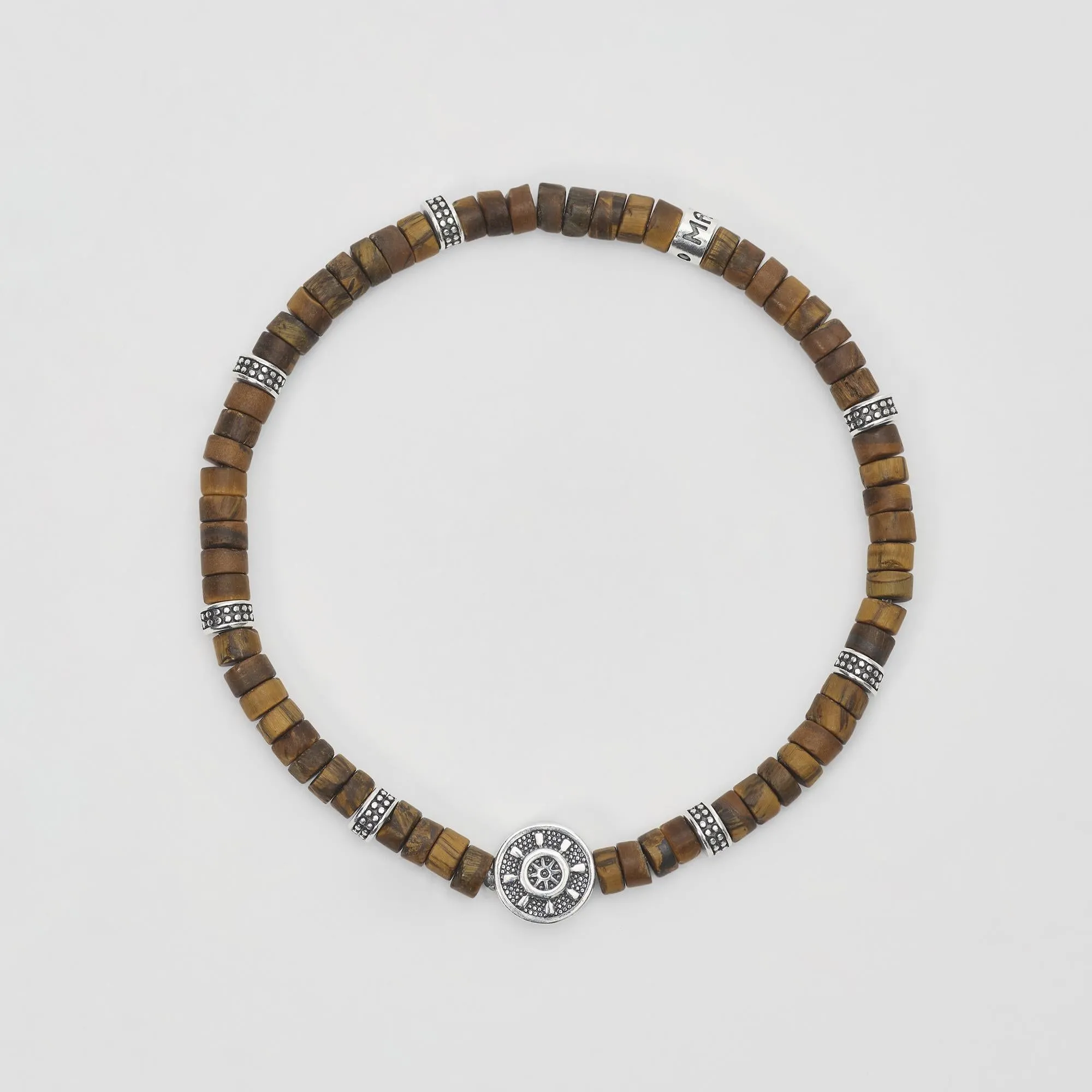 Bracciale Mabina Uomo Let's Go Occhio di Tigre