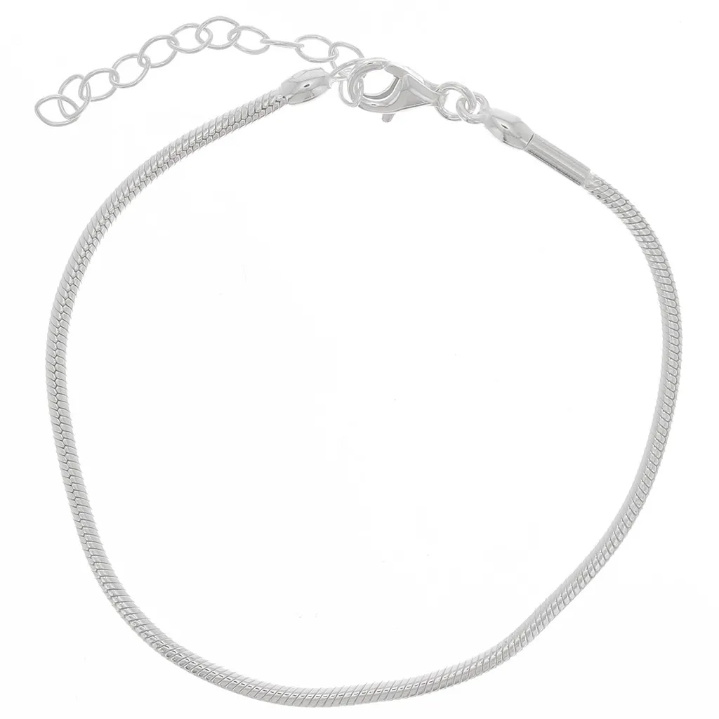 Bracciale a maglia serpentino 1,9 mm - Argento 925 x16 cm