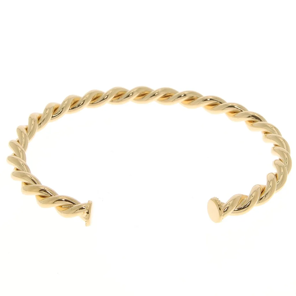 Bracciale intrecciato 4,7x170 mm - Placcato oro 3 micron x1