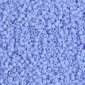 Miyuki Delica 11/0 DB1587 - Mat Opaque Agate Blue - confezione da 100g