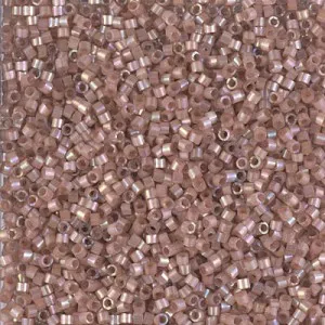 Miyuki Delica 11/0 DB1879 - Silk Inside Dyed Beige AB x8g