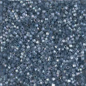 Miyuki Delica 11/0 DB1882 - Silk Inside Dyed Bayberry AB x8g