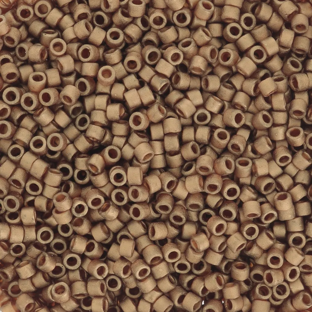 Miyuki Delica 11/0 DB322L - Mat Metallic Light  Bronze x8g