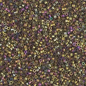Miyuki Delica 15/0 DBS0029 - Metallic Purple Gold Iris x5g