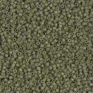 Miyuki Delica 15/0 DBS0391 - Mat Opaque Olive Luster x5g