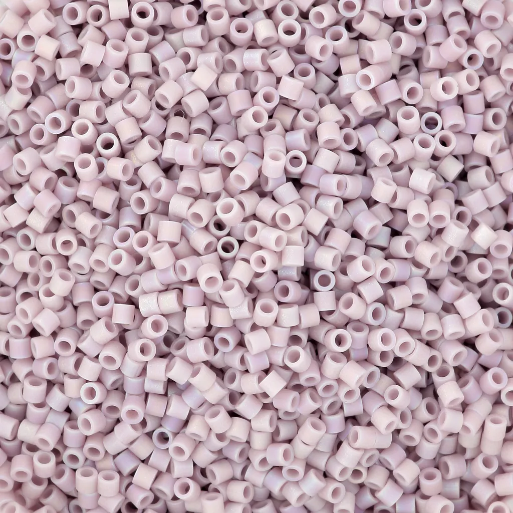 Miyuki Delica 15/0 DBS0875 - Opaque Mauve AB Mat x5g