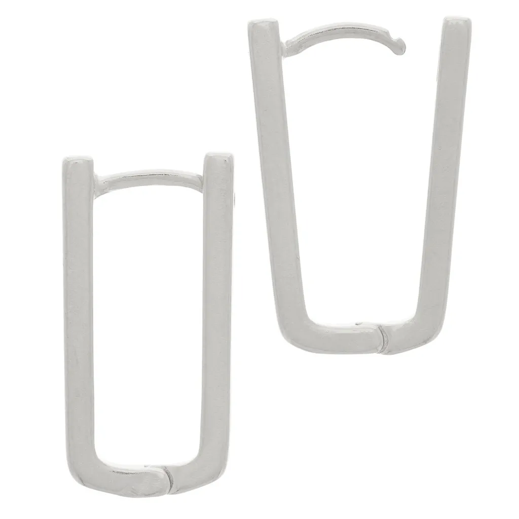 Monachelle rettangolari 21x11 mm da decorare - Placcatura arg antico x2