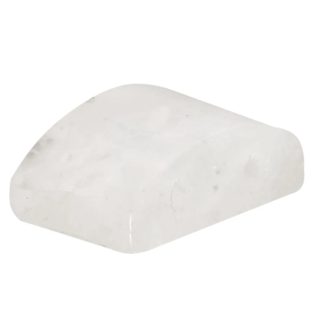 Perlina a 2 fori in pietra semipreziosa 12x8 mm - Pietra di luna x1