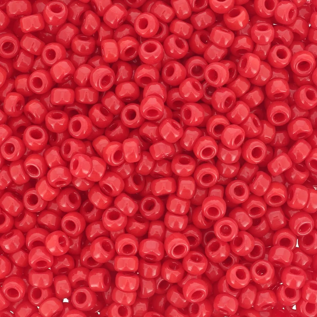 Rocaille Miyuki 11/0 408 - Opaque Red paquet de 100g