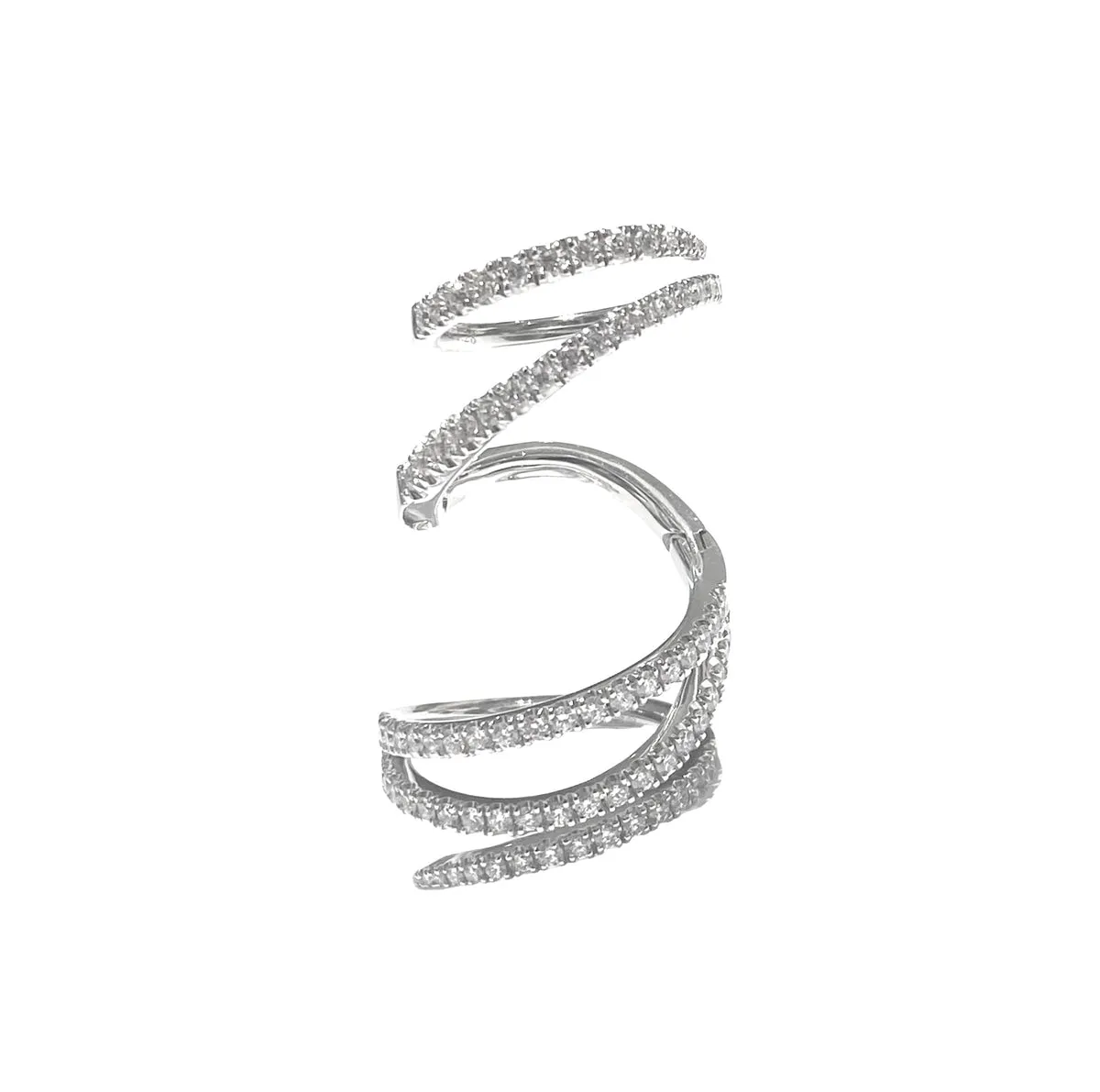 ANELLO SNAKE IN DIAMANTI