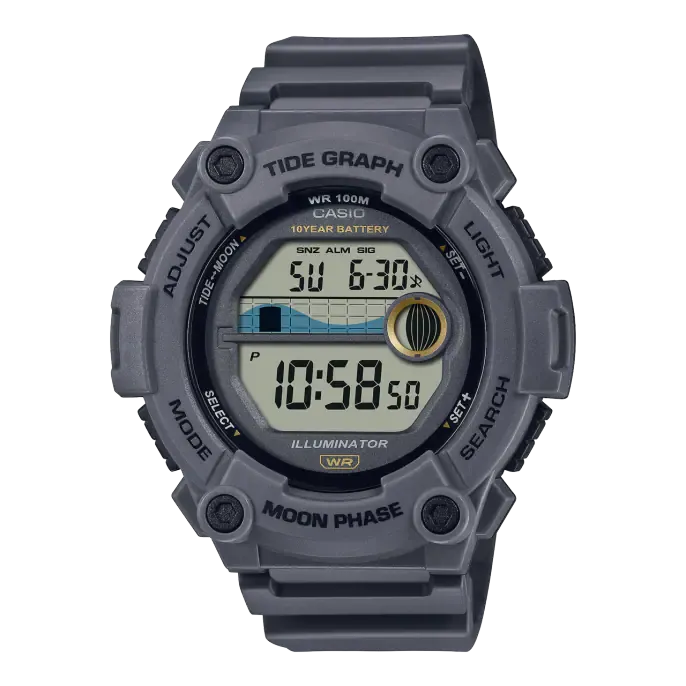 Casio Orologio Digitale Grigio