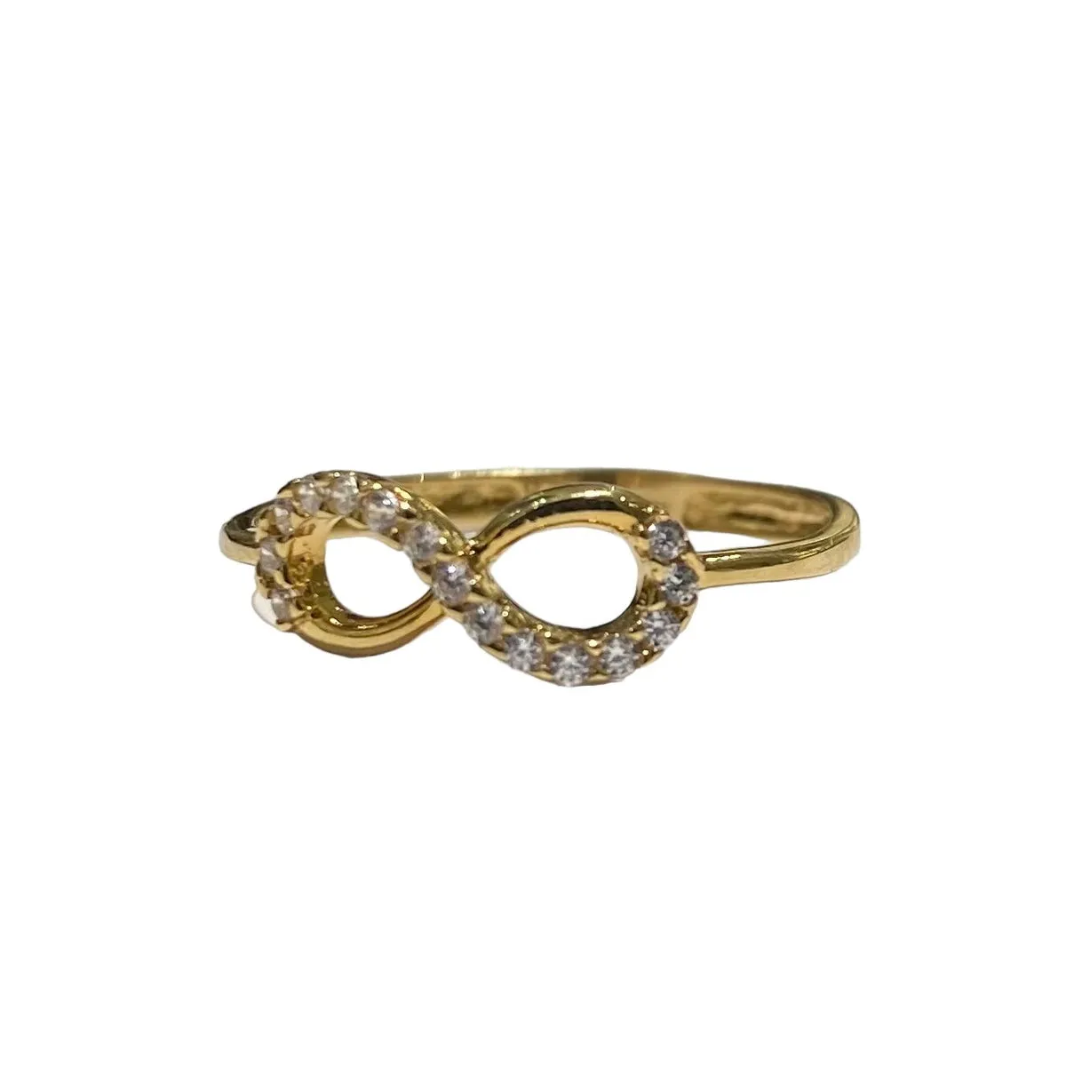 ANELLO INFINITO IN ORO GIALLO