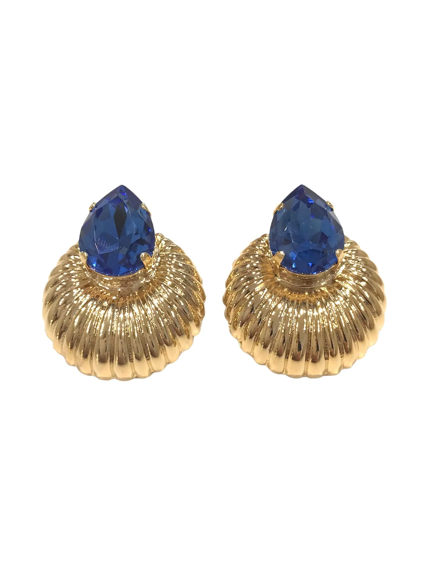 Orecchini Diamond Accessori Goccia Blu