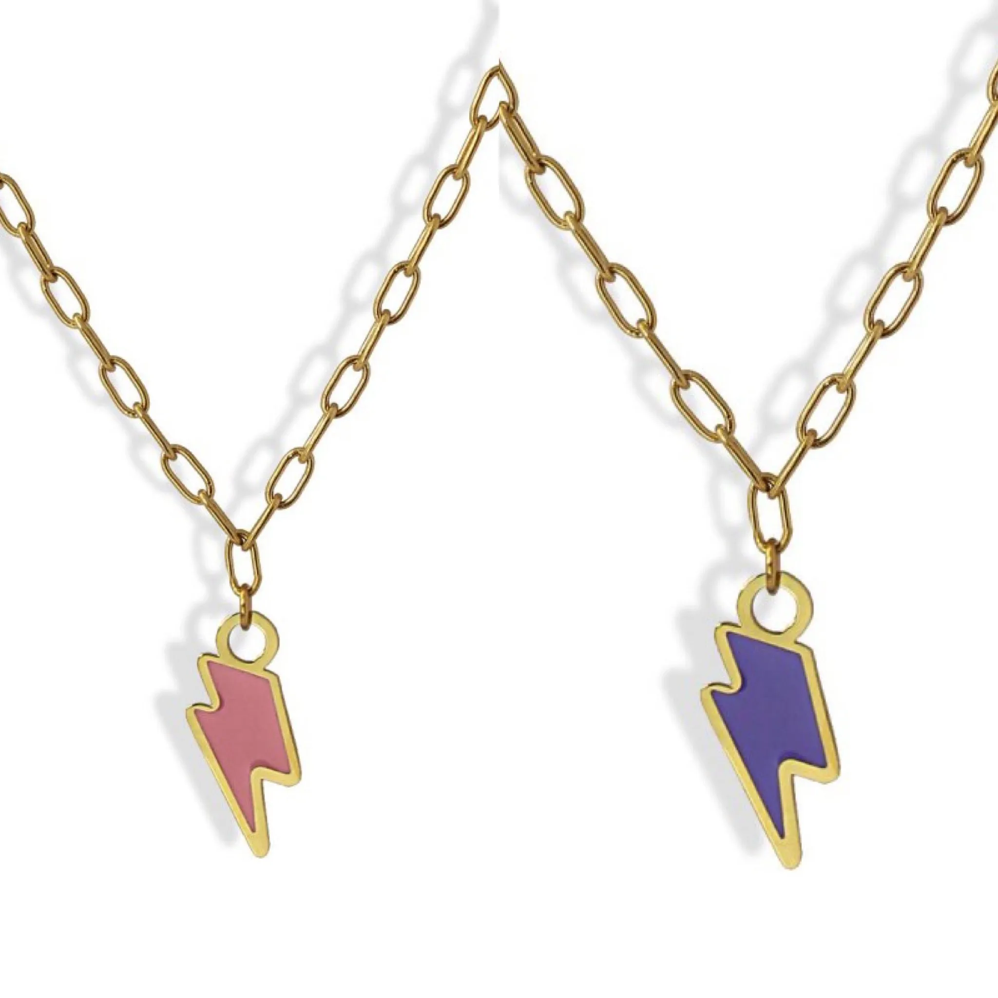 Collana Donna Anartxy Enamel Fulmine