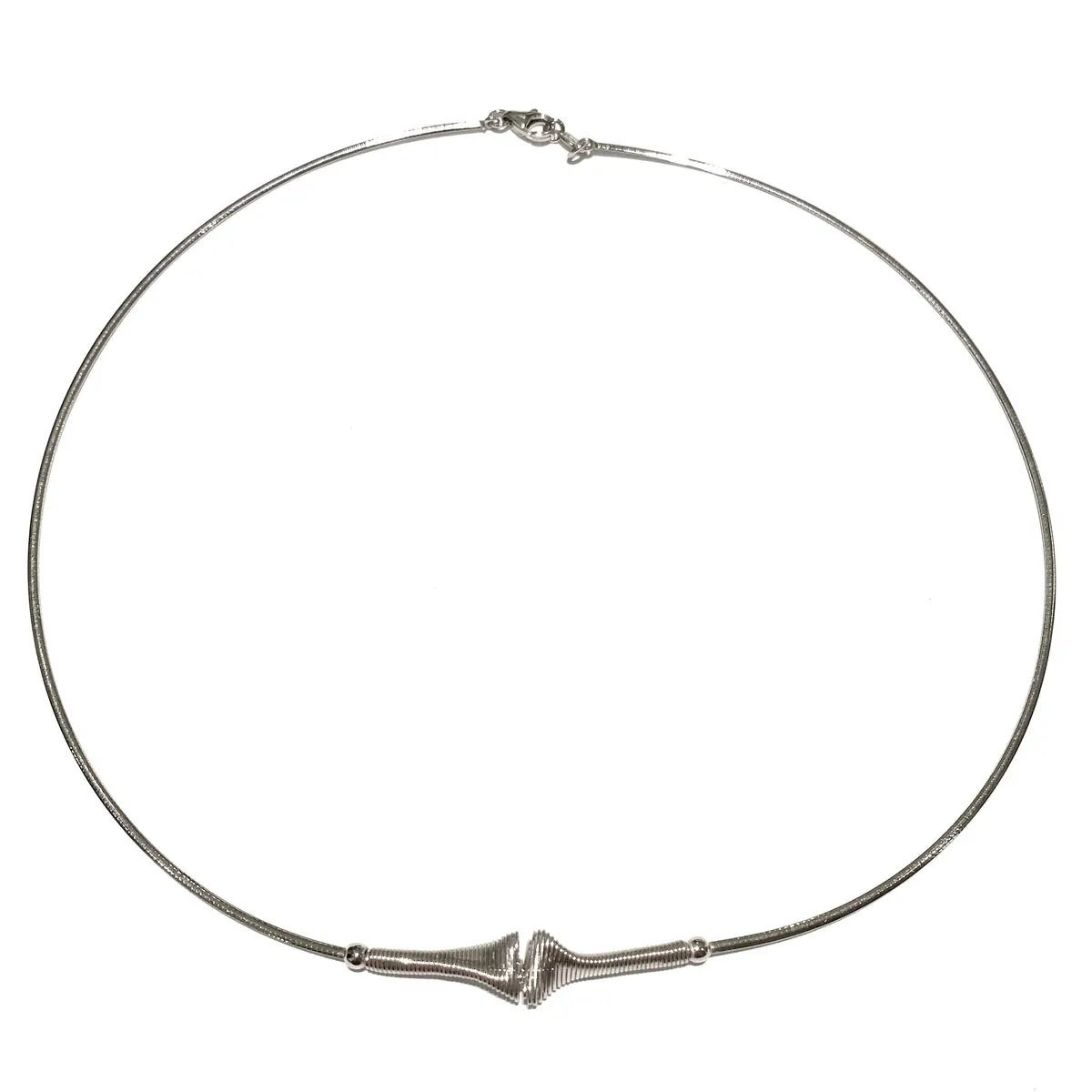 COLLANA RIGIDA INTRECCIO