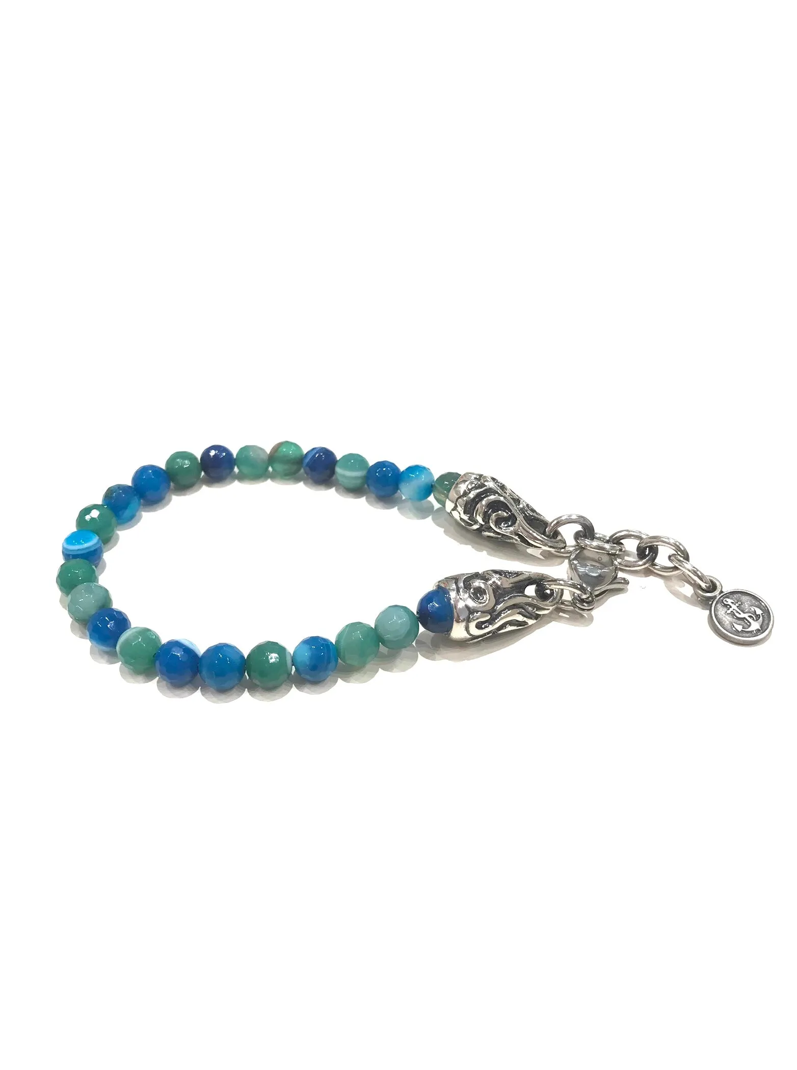 Bracciale Portonovo Pietre Agata Sfaccettate