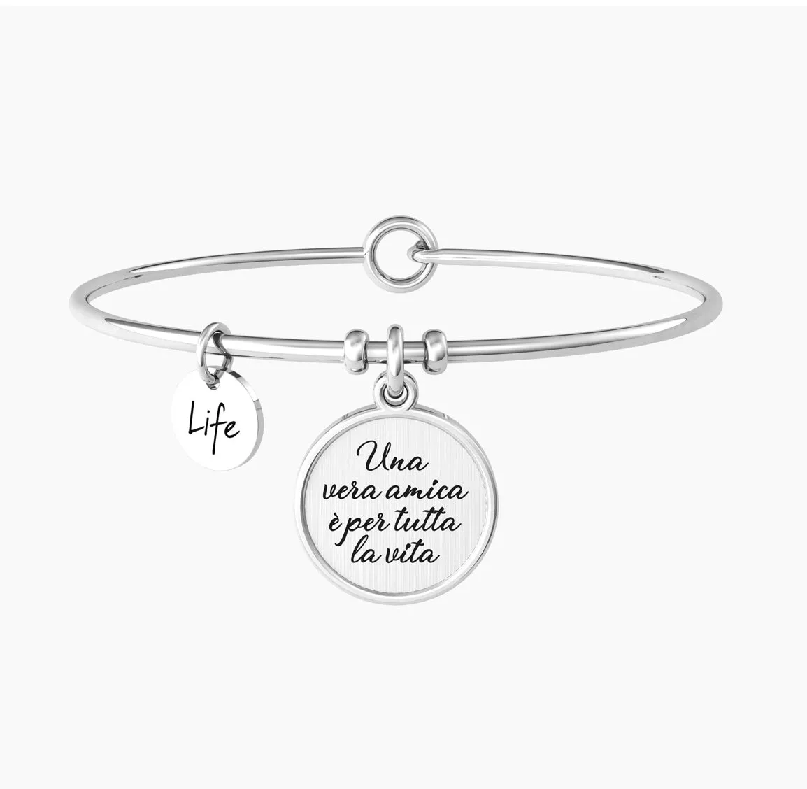 Bracciale donna Kidult UNA VERA AMICA È PER TUTTA LA VITA