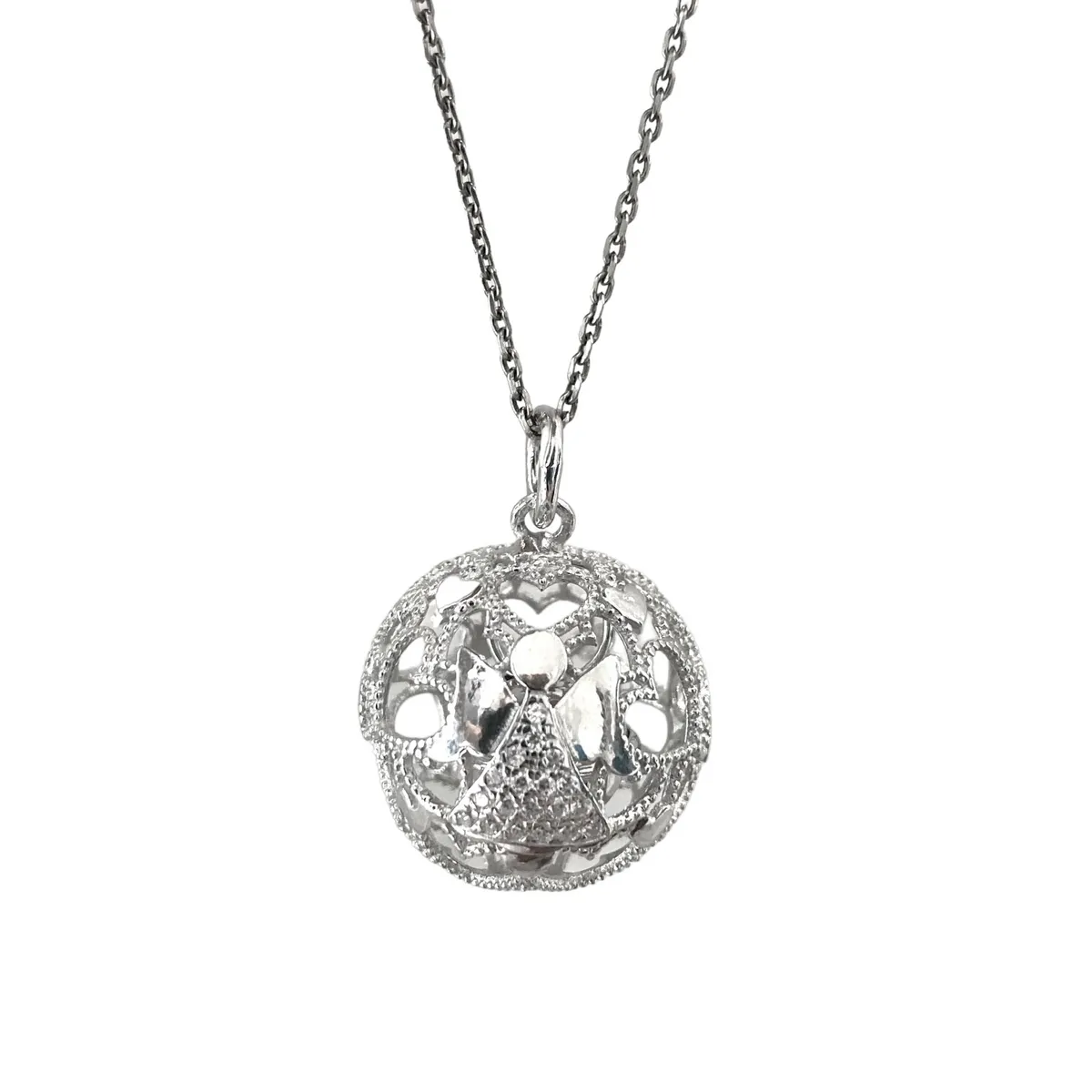 COLLANA CHIAMA ANGELI CON ANGIOLETTO