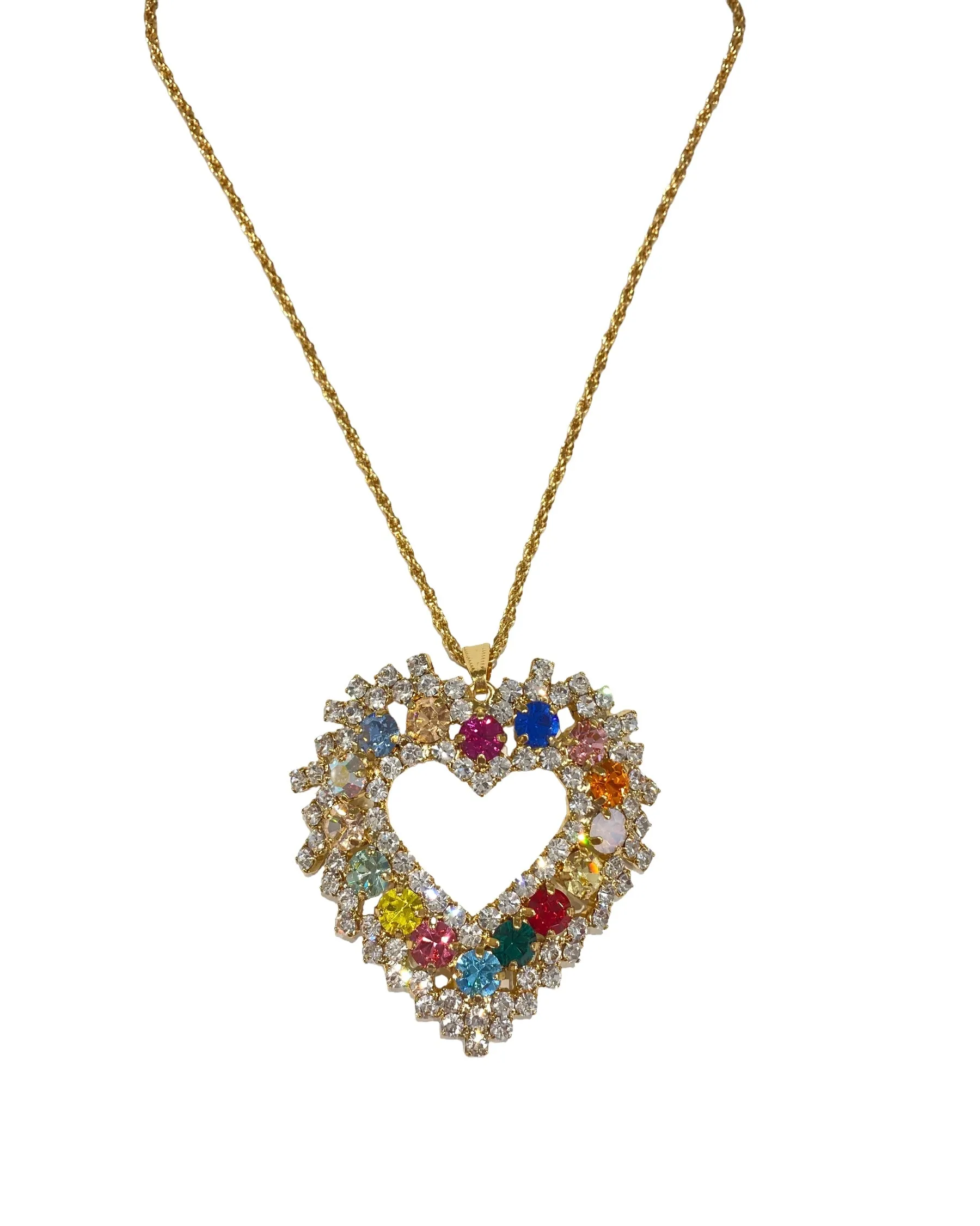 Collana donna Diamond Accessori Heart
