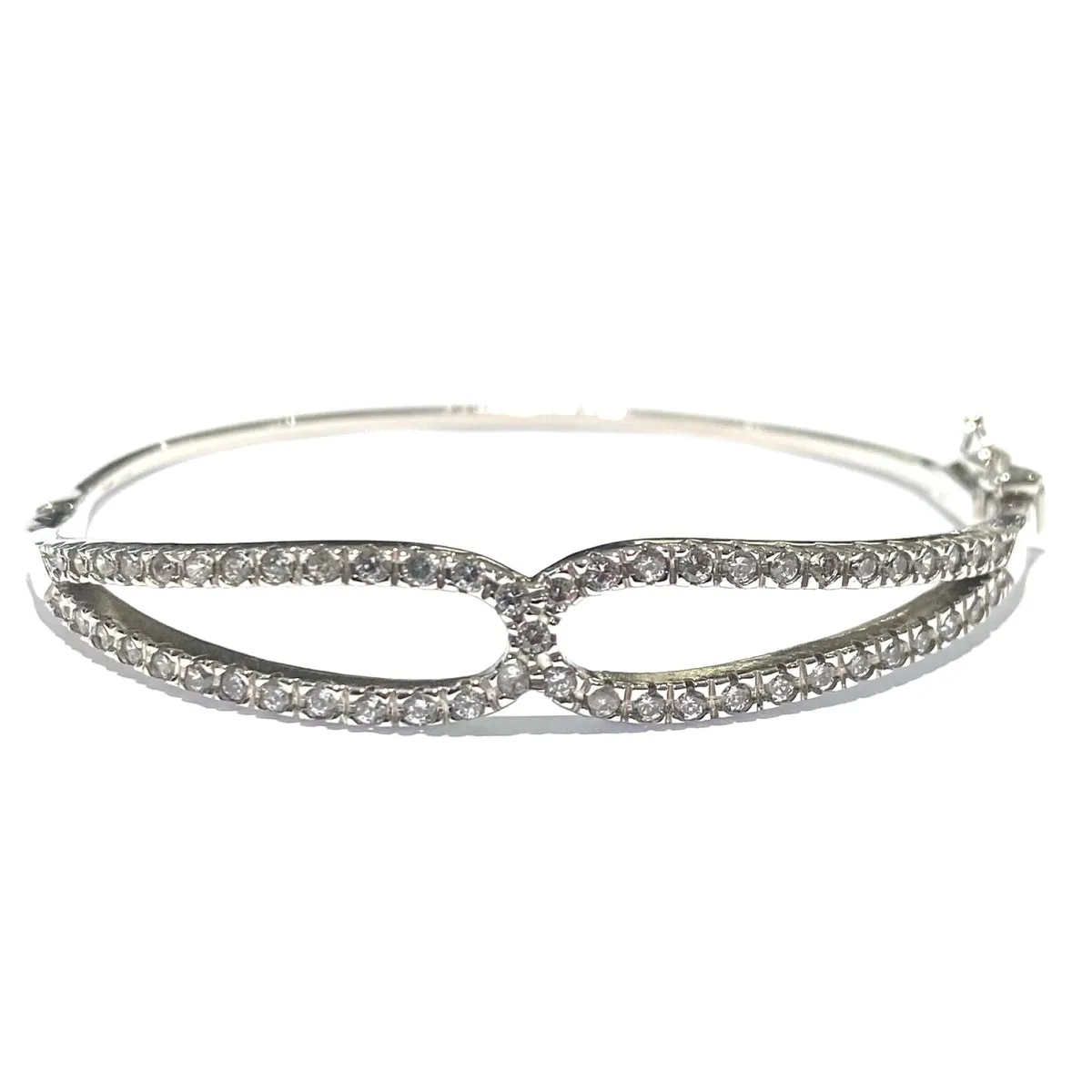 BRACCIALE A SCHIAVA CON ZIRCONI