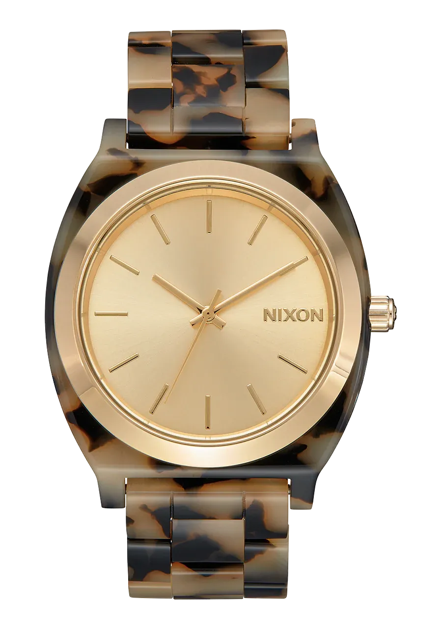 Orologio Nixon Time Teller Acetate Crema Tartarugato