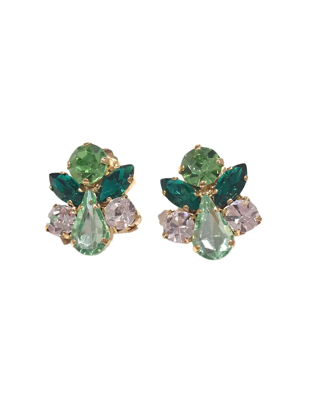 Orecchini Diamond Accessori Petite Shine Verde