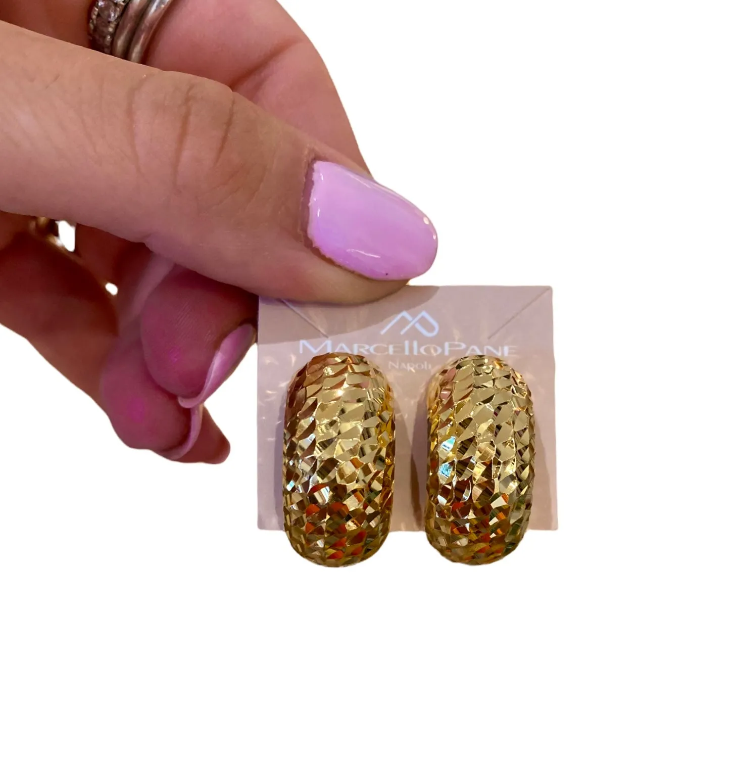 Orecchini Marcello Pane donna Intaglio