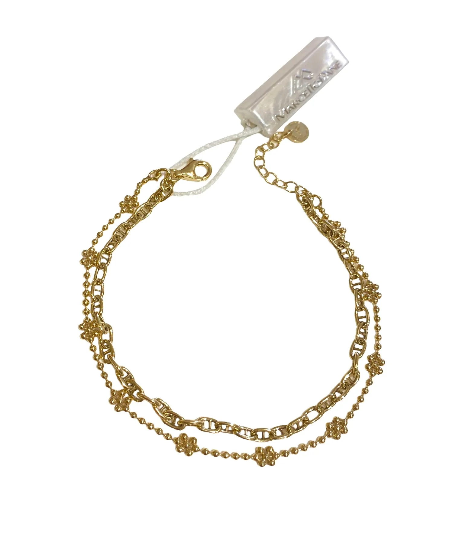 Bracciale donna Marcello Pane Fiori e Catenella