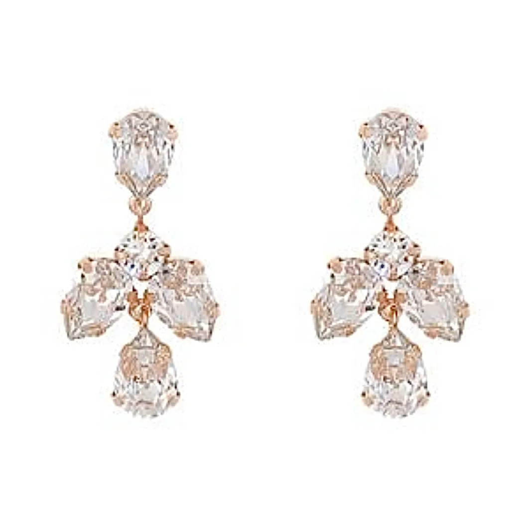 ORECCHINI PENDENTI CON CRISTALLI