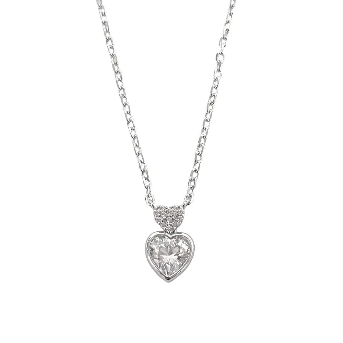 COLLANA DOPPIO CUORE