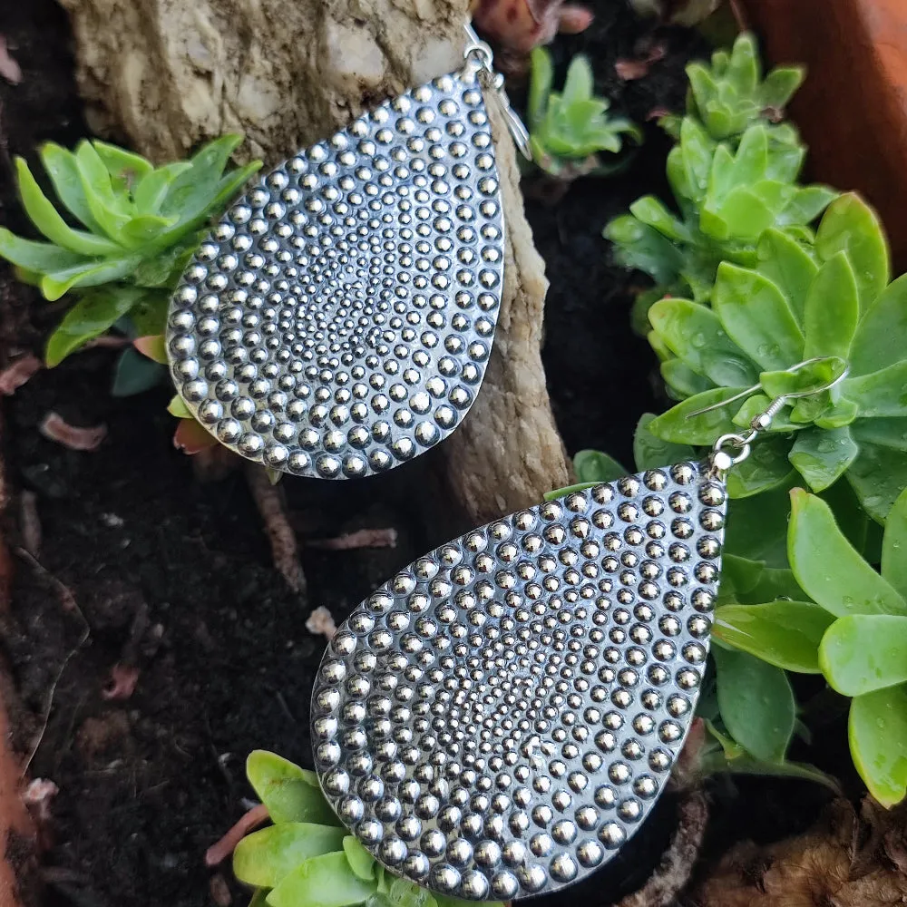 Ethnic EARRINGS in 925 silver - DAKIN