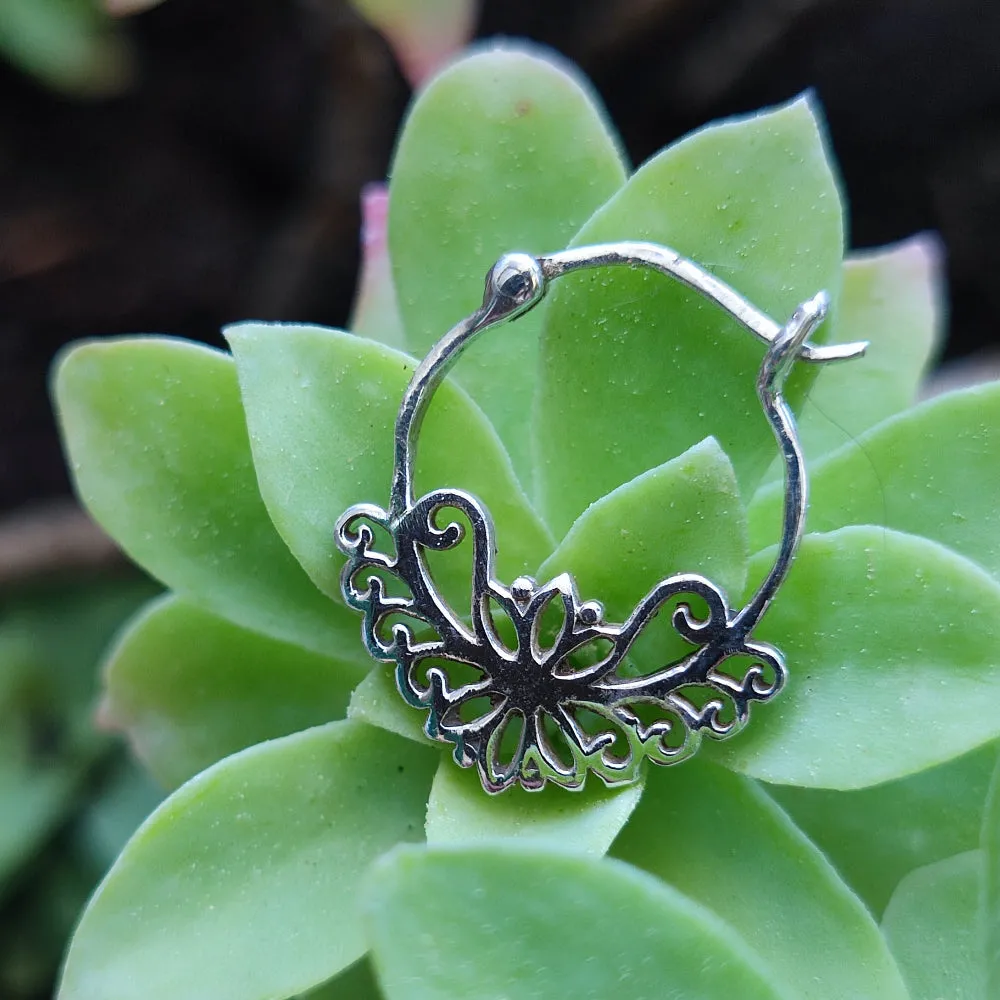 Ethnic EARRINGS in 925 silver - PARANYA