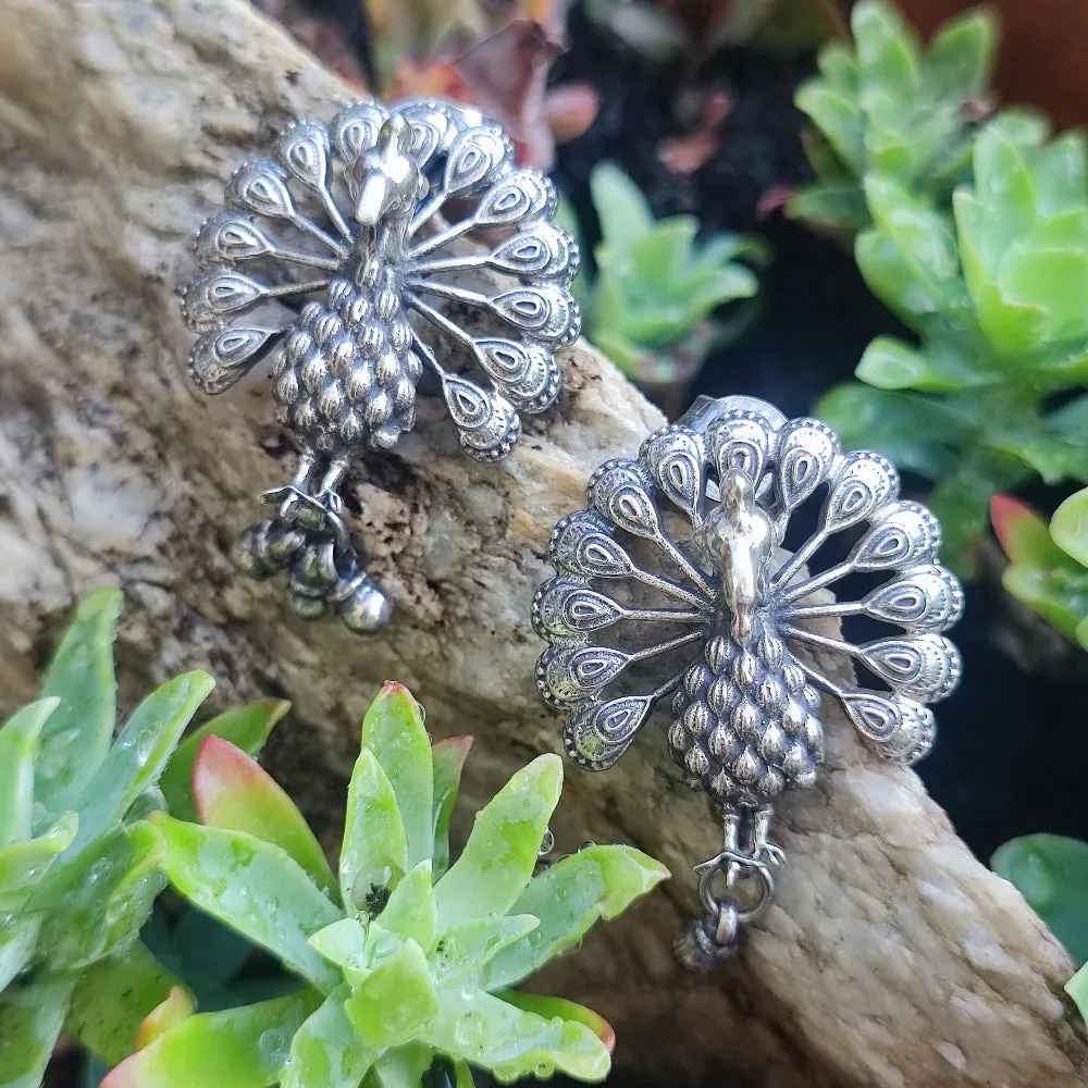 925 Silver Peacocks Earrings - GUNDOJ