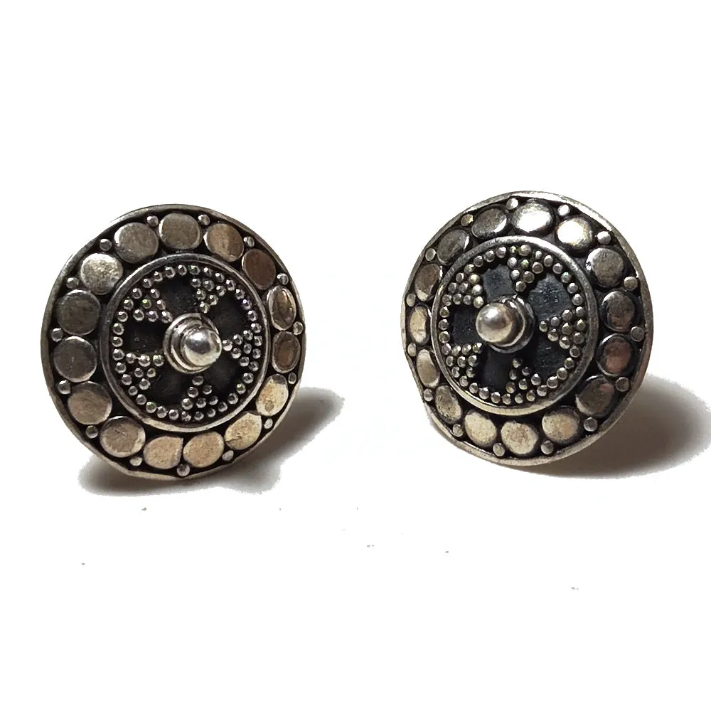 ORECCHINI etnici da lobo in argento 925 - DERUL