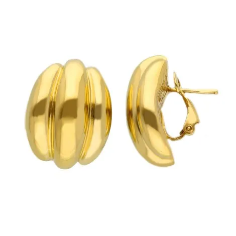 Orecchini Clip Oro Giallo 18kt