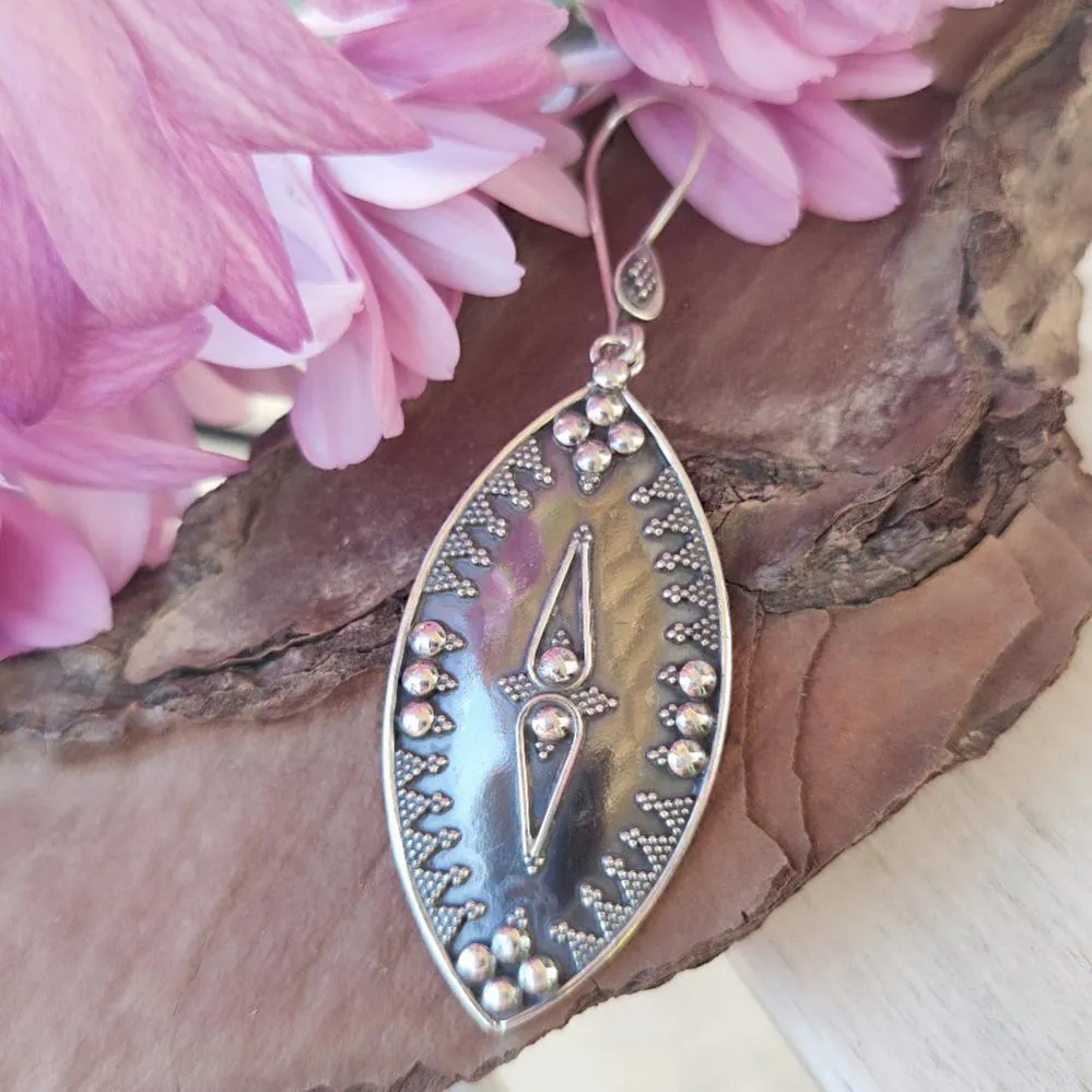 925 Silver Indian Ethnic EARRINGS - GUMGI