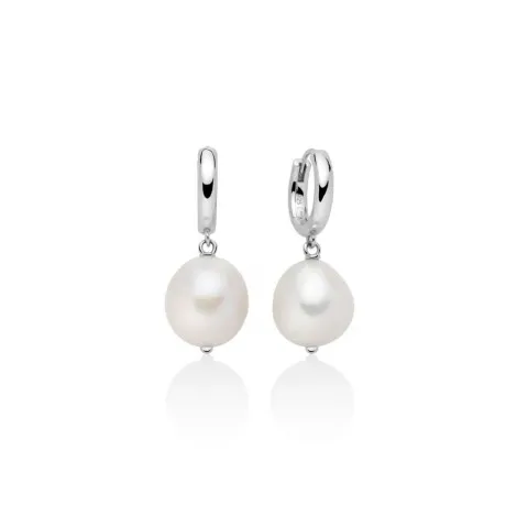 Orecchini Miluna Argento e Perla PER2741B