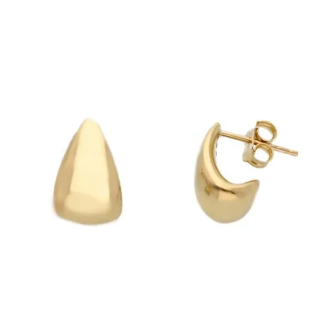 Orecchini Semi Goccia Oro Giallo 9kt
