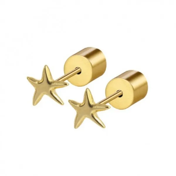 ORECCHINI STELLA MARINA PVD ORO