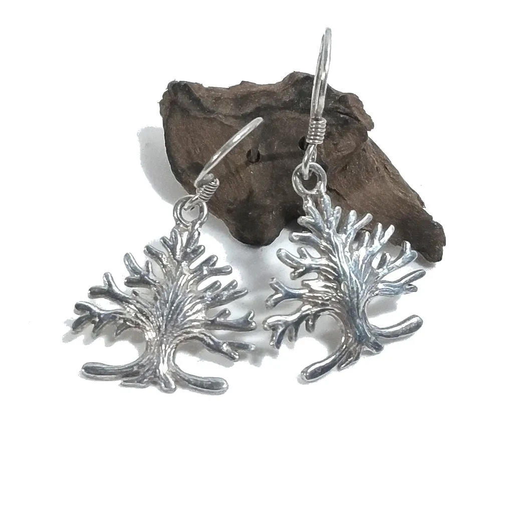ORECCHINI etnici in argento 925 ALBERO DELLA VITA