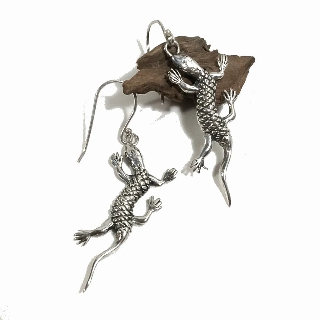 Orecchini in Argento 925 con Geco