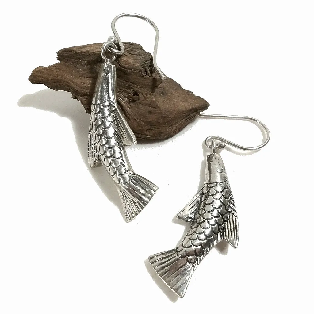ORECCHINI in argento 925 | PESCE | ORECCHINI argento