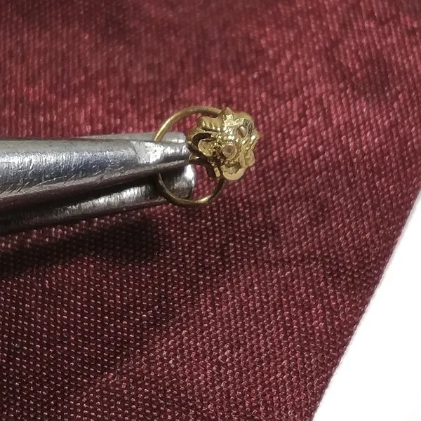 ORECCHINI da naso indiani oro AMI