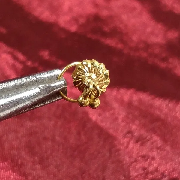 ORECCHINI da naso indiani oro BELA