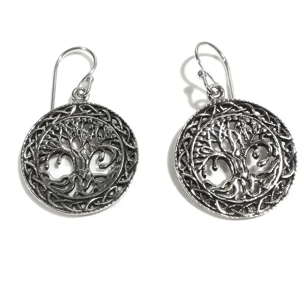 Orecchini in argento 925 Albero della vita - JATARA
