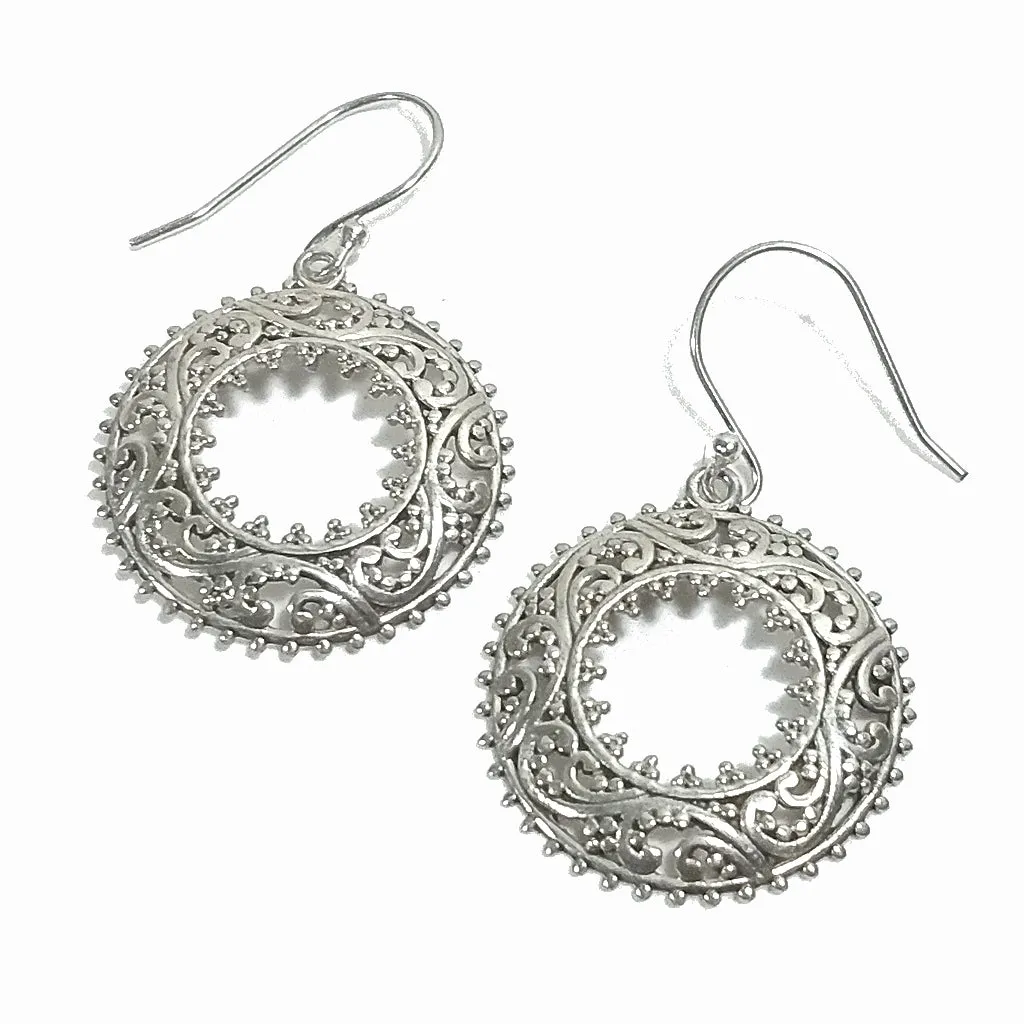 ORECCHINI in argento 925 in filigrana - DANBURA