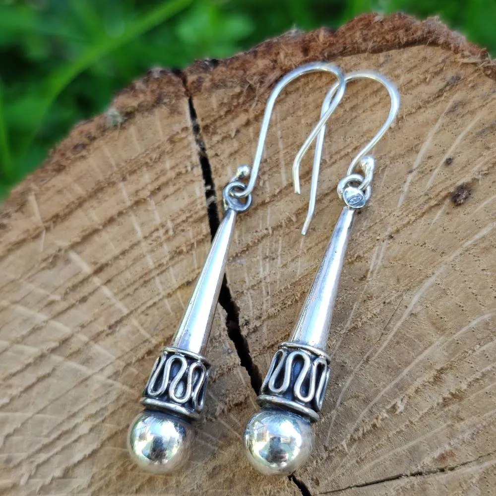 Orecchini etnici in argento 925 - BALASHANKAR