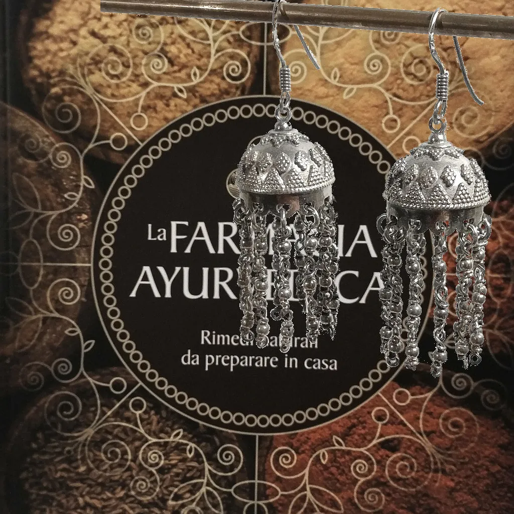 ORECCHINI chandelier ETNICO in argento 925 - NURINDRA