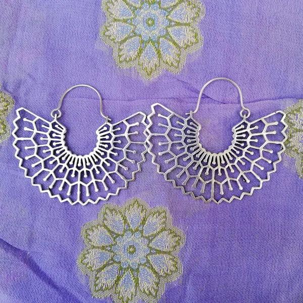 ORECCHINI etnici ISHITA in ottone | ORECCHINI etnici in ottone | ilmondodiwit.com