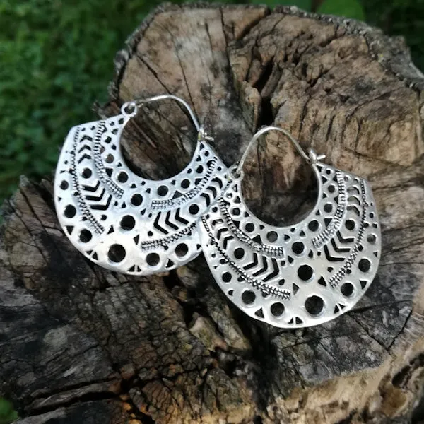 ORECCHINI etnici JANA in ottone | ORECCHINI etnici in ottone | ilmondodiwit.com